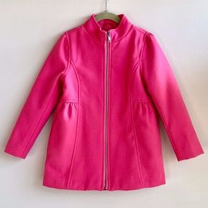 GYMBOREE Girls Pink Full Zipper Jacket SIZE S (5-6)